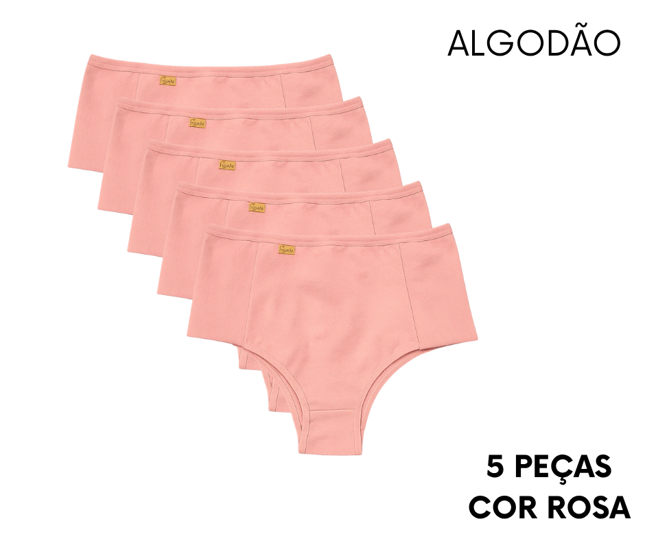 Calcinha Cinta Modeladora Cós Alto E Duplo Compressão - Isabela