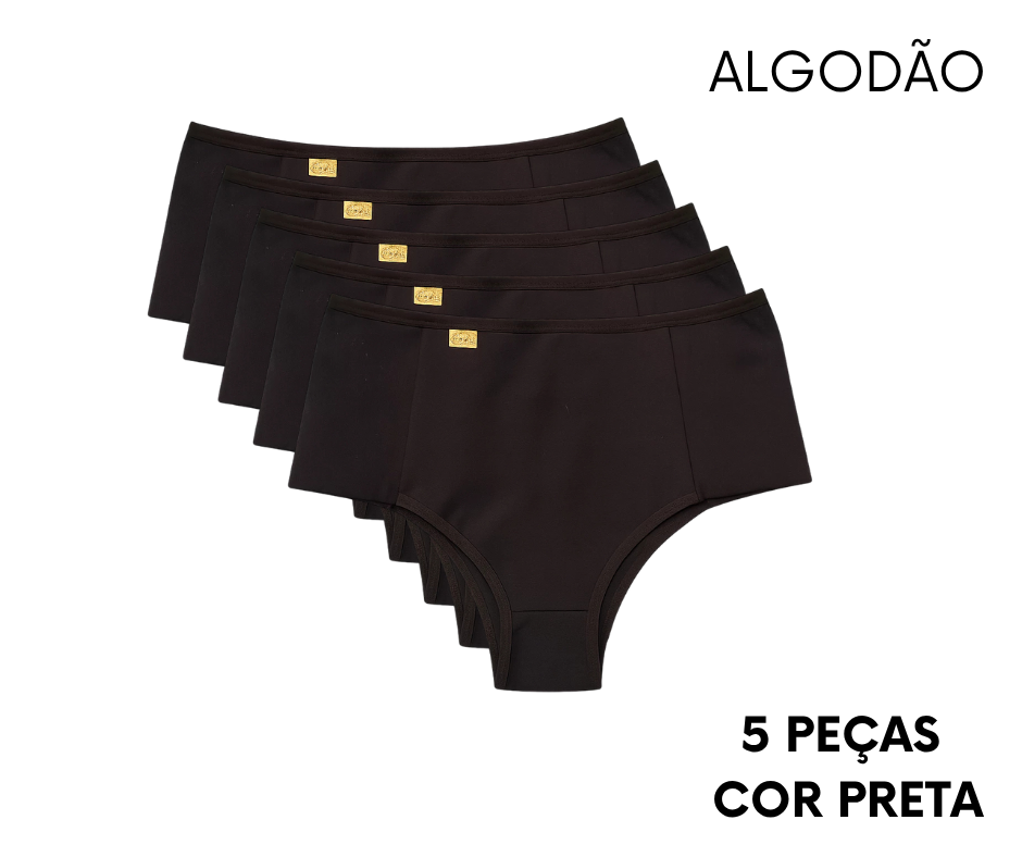 Calcinha Cinta Modeladora Cós Alto E Duplo Compressão - Isabela